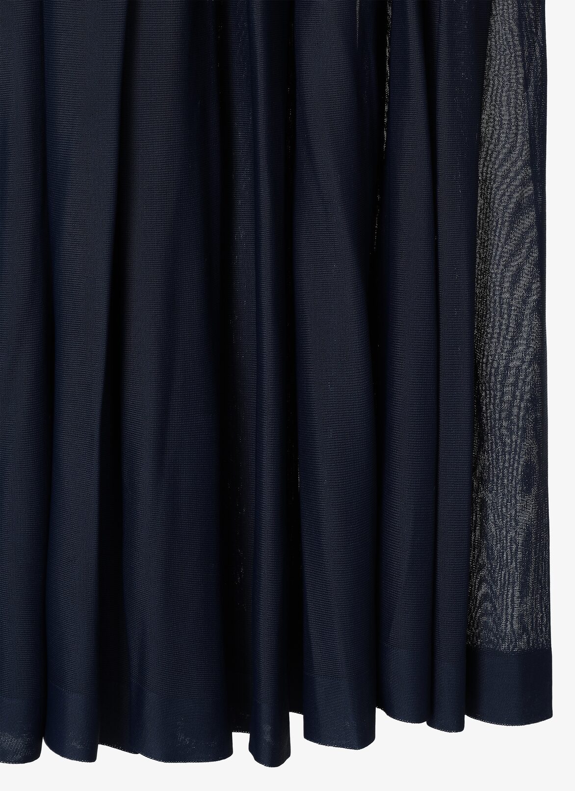 Long Open Back Dress ALAÏA NIGHT BLUE LONG OPEN BACK DRESS